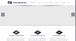 Desktop Screenshot of filterservices.com